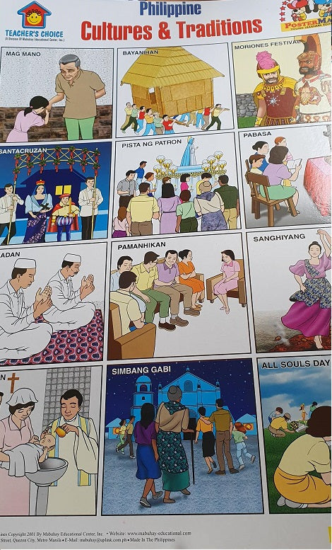 Philippine Cultures &amp; Traditions Poster