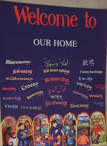 Welcome to Our Home (Multilingual Wall Frieze)