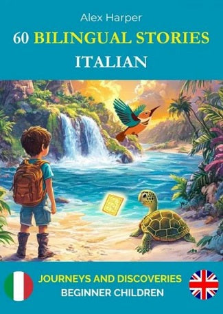 60 Bilingual Stories to Learn Italian: Journeys and Discoveries for Beginner Children