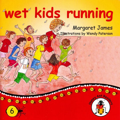 Wet kids running (SAE)